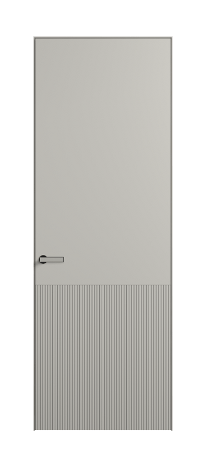 Межкомнатная дверь Вельвет 8204 Матовый тёплый серый. Цена 68220  | Volhovec