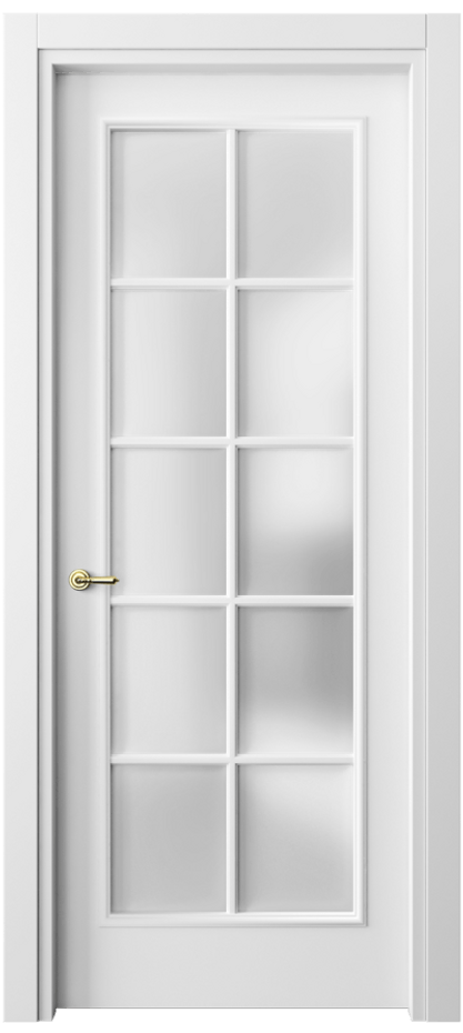 Дверь межкомнатная Париж 8102 Матовый белоснежный Сатинированное стекло Гладкий наличник МБЛ Цена 76999 ₽ Наличники уже входят в базовый комплект. Фабрика дверей Волховец 8 (800) 551 43 19 Межкомнатная дверь Париж 8102 Матовый белоснежный Сатинированное стекло Цена 76999 ₽| Volhovec