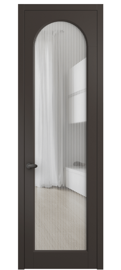 Дверь межкомнатная Палаццо 6804 Матовый антрацит Рифлёное стекло "Мору", триплекс 0536 МАН Цена 105029 ₽ Наличники уже входят в базовый комплект. Фабрика дверей Волховец 8 (800) 551 43 19 Межкомнатная дверь Палаццо 6804 Матовый антрацит Рифлёное стекло "Мору", триплекс Цена 105029 ₽ | Volhovec