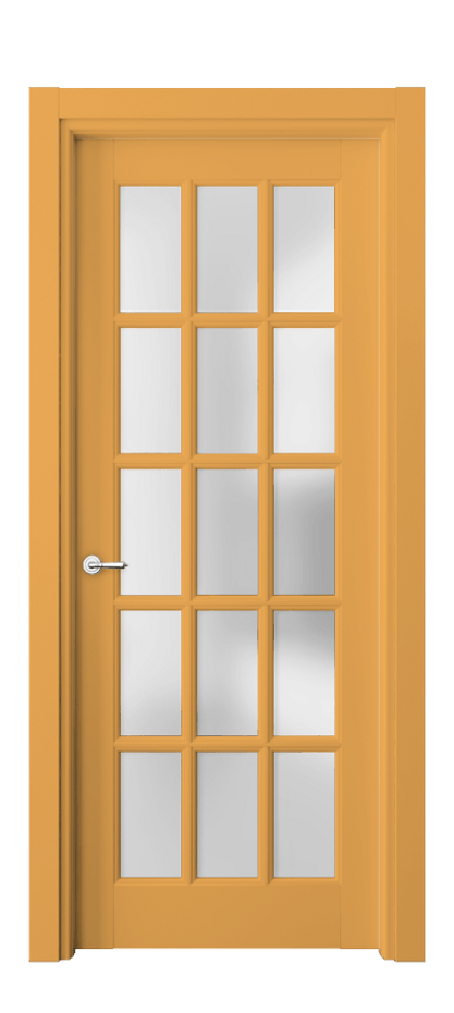 Дверь межкомнатная Тоскана Грильято 6311 Матовый белоснежный Сатинированное стекло Гладкий наличник МБЛ Цена 152770 ₽ Наличники уже входят в базовый комплект. Фабрика дверей Волховец 8 (800) 551 43 19 Межкомнатная дверь Тоскана Грильято 6311 Матовый белоснежный Сатинированное стекло Цена 152770 ₽ | Volhovec