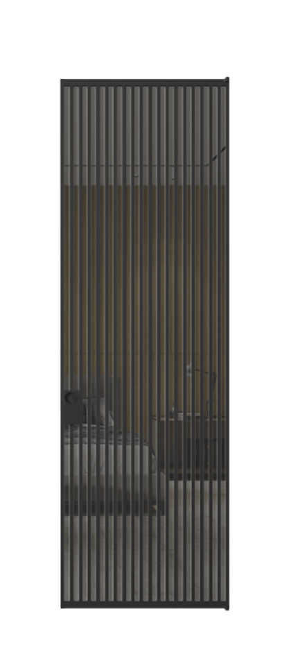 Алюминиевая дверь АЛПЛ040.06 Алюминий Черный Рефлективное серое стекло "Стопсол", калёное. Без короба чер Цена 192770 Стоимость комплекта двери включает: 1. Полотно (600/650/700/750/800/850/900/950*2000-2400 мм).
2. Короб
3. Комплект фурнитуры (2 торцевые петли и магнитный замок с ответной планкой). Фабрика дверей Волховец 8 (800) 551 43 19 Алюминиевая дверь АЛПЛ040.06 Алюминий Черный Рефлективное серое стекло "Стопсол", калёное Цена 192770 | Volhovec