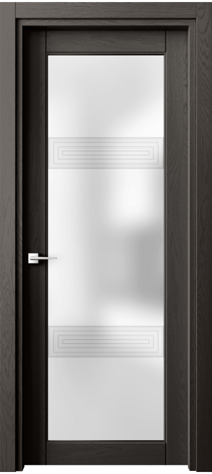 Дверь межкомнатная Эго 6112 Дуб антрацит Сатинированное стекло "3Д" Гладкий наличник Ego ДАН Цена 127470 ₽ Наличники уже входят в базовый комплект. Фабрика дверей Волховец 8 (800) 551 43 19 Межкомнатная дверь Эго 6112 Дуб антрацит Сатинированное стекло "3Д" Цена 127470 ₽ | Volhovec