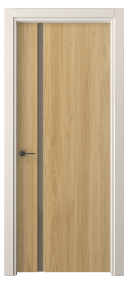 Межкомнатная дверь Фридом 4222 Солнечный вяз Сатинированное бронзовое стекло, триплекс Цена 36690 ₽ | Volhovec