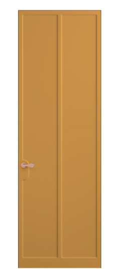 Дверь межкомнатная 7511 Пастельно-жёлтый RAL 1034. Цвет RAL Пастельно-жёлтый RAL 1034. Материал Гладкая эмаль. Коллекция Софтформ. Картинка.