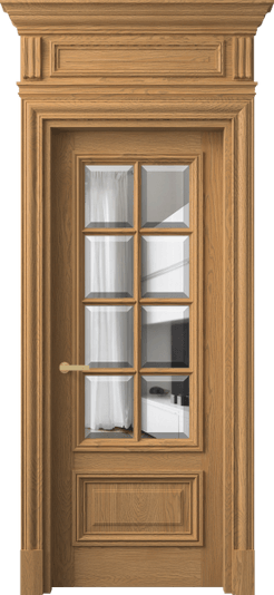 Дверь межкомнатная 7316 ДПШ.М ПРОЗ Ф. Цвет Дуб пшеничный матовый. Материал Массив дуба матовый. Коллекция Антик. Картинка.