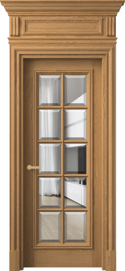 Дверь межкомнатная 7310 ДПШ.М ПРОЗ Ф. Цвет Дуб пшеничный матовый. Материал Массив дуба матовый. Коллекция Антик. Картинка.