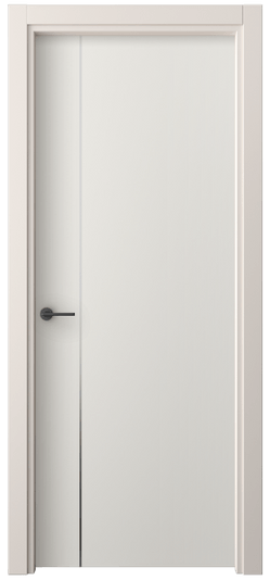 Дверь межкомнатная 4201 ПЭБЛ. Цвет ПЭТ белоснежный. Материал ПЭТ. Коллекция Фридом. Картинка.