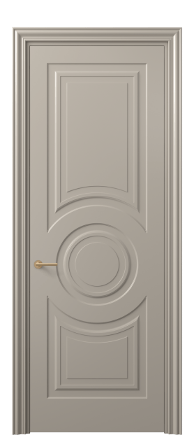 Дверь межкомнатная 8461 МБСК. Цвет Матовый бисквитный. Материал Гладкая эмаль. Коллекция Маскот. Картинка.