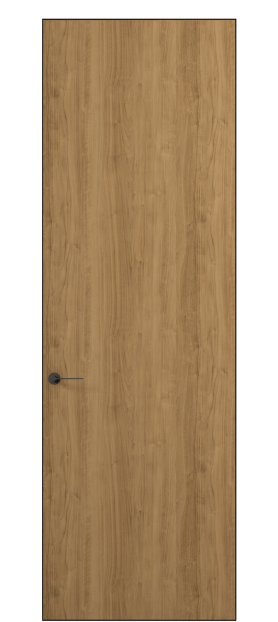 Дверь межкомнатная 0010 ГОР Грецкий орех. Цвет Грецкий орех. Материал Ламинатин. Коллекция Планум Про. Картинка.